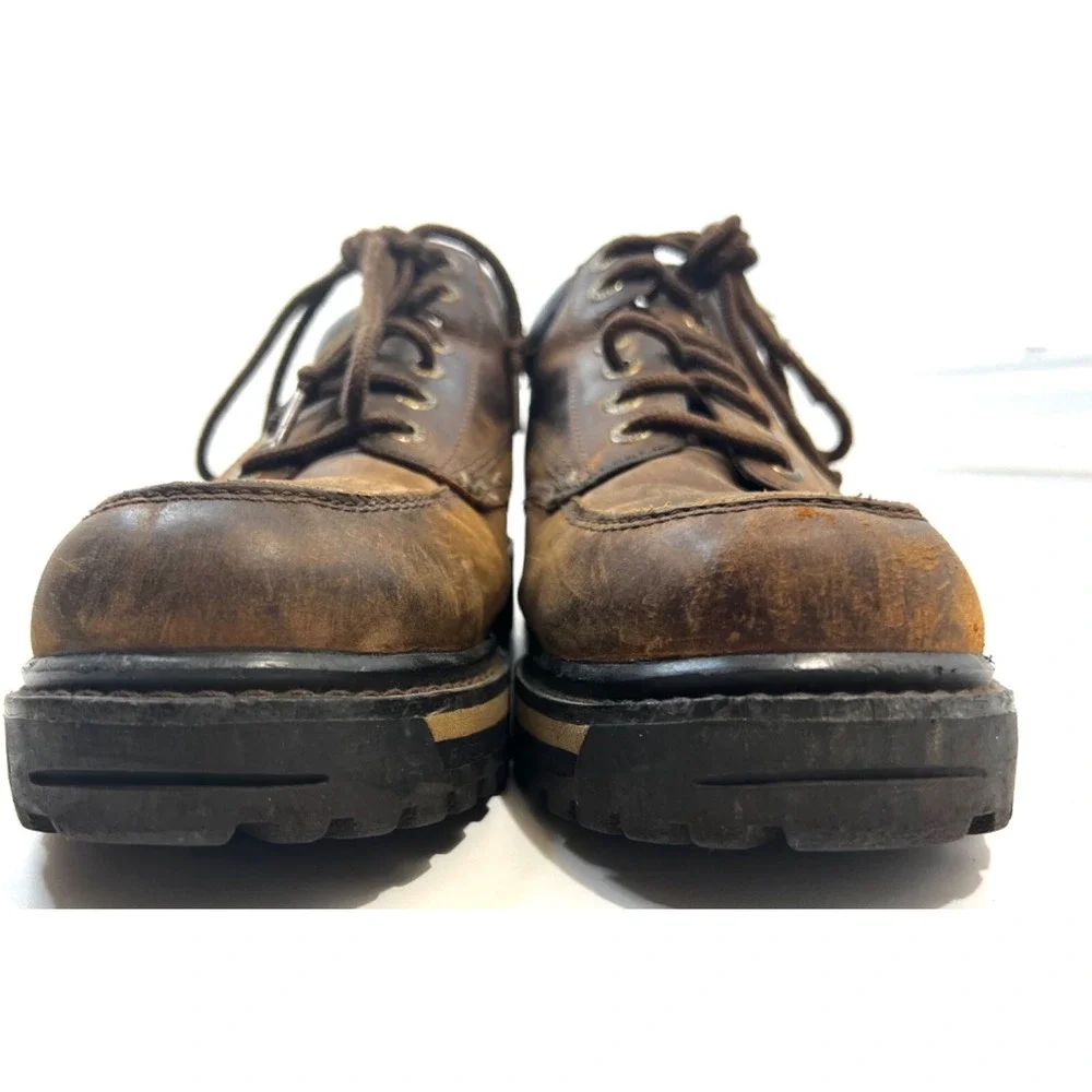 Skechers Mens Mariners Leather Utility Boots Size US 11.5 Brown